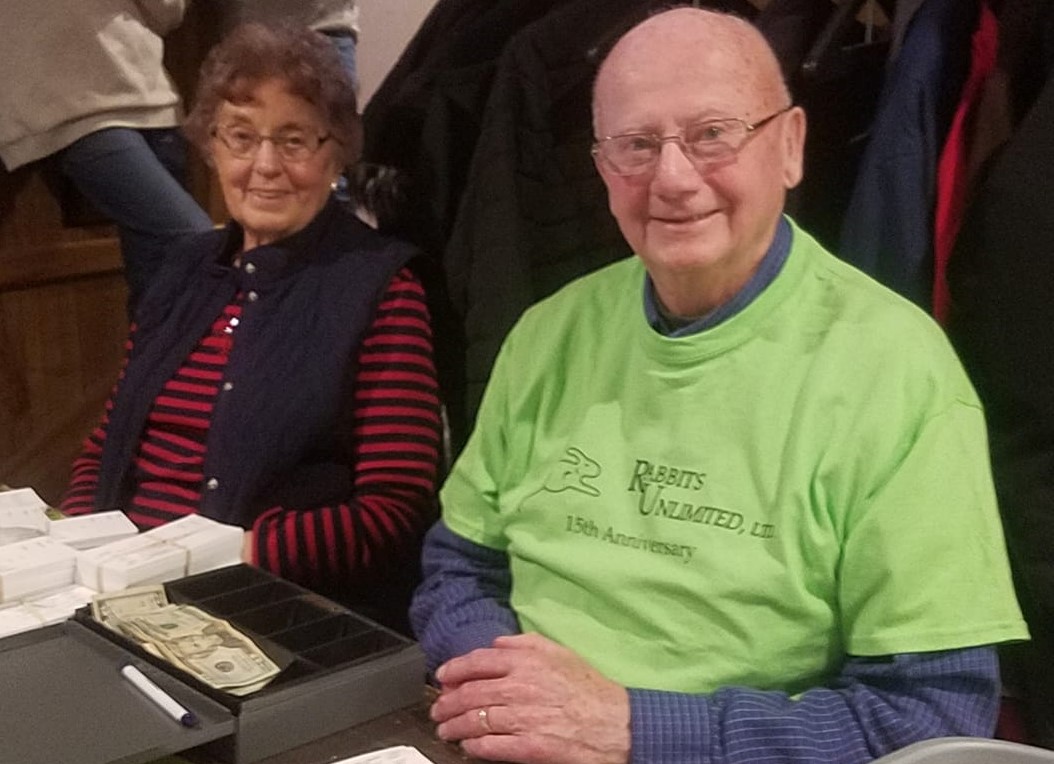 Rabbits Unlimited co-founder Don Bell with his wife Eileen